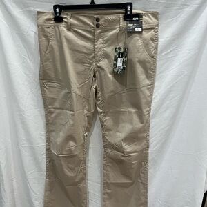 CQR Women's Khaki Tactical Pants Size: 12 long